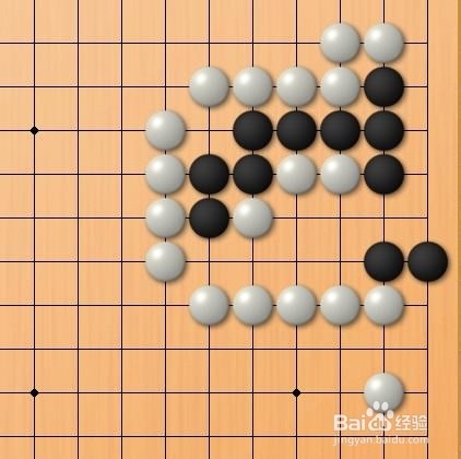 围棋死活题练习：[7]第六题