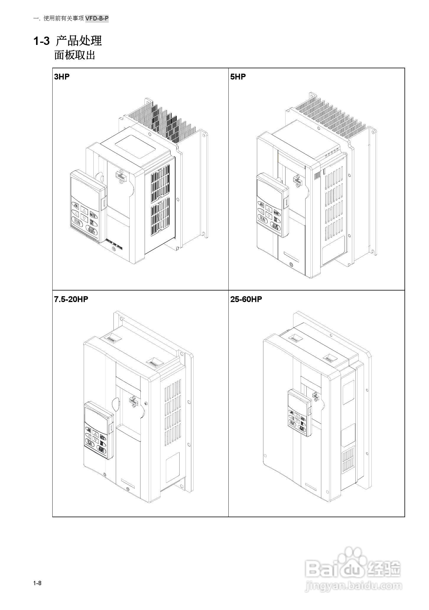 台安VFD450B43W-P变频器使用手册:[2]