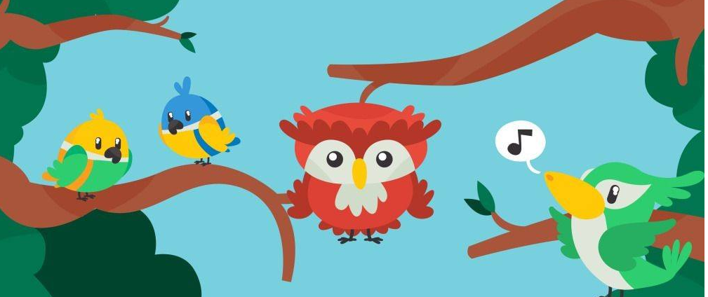 小鸟的歌会唱到什么地方?会变成什么呢