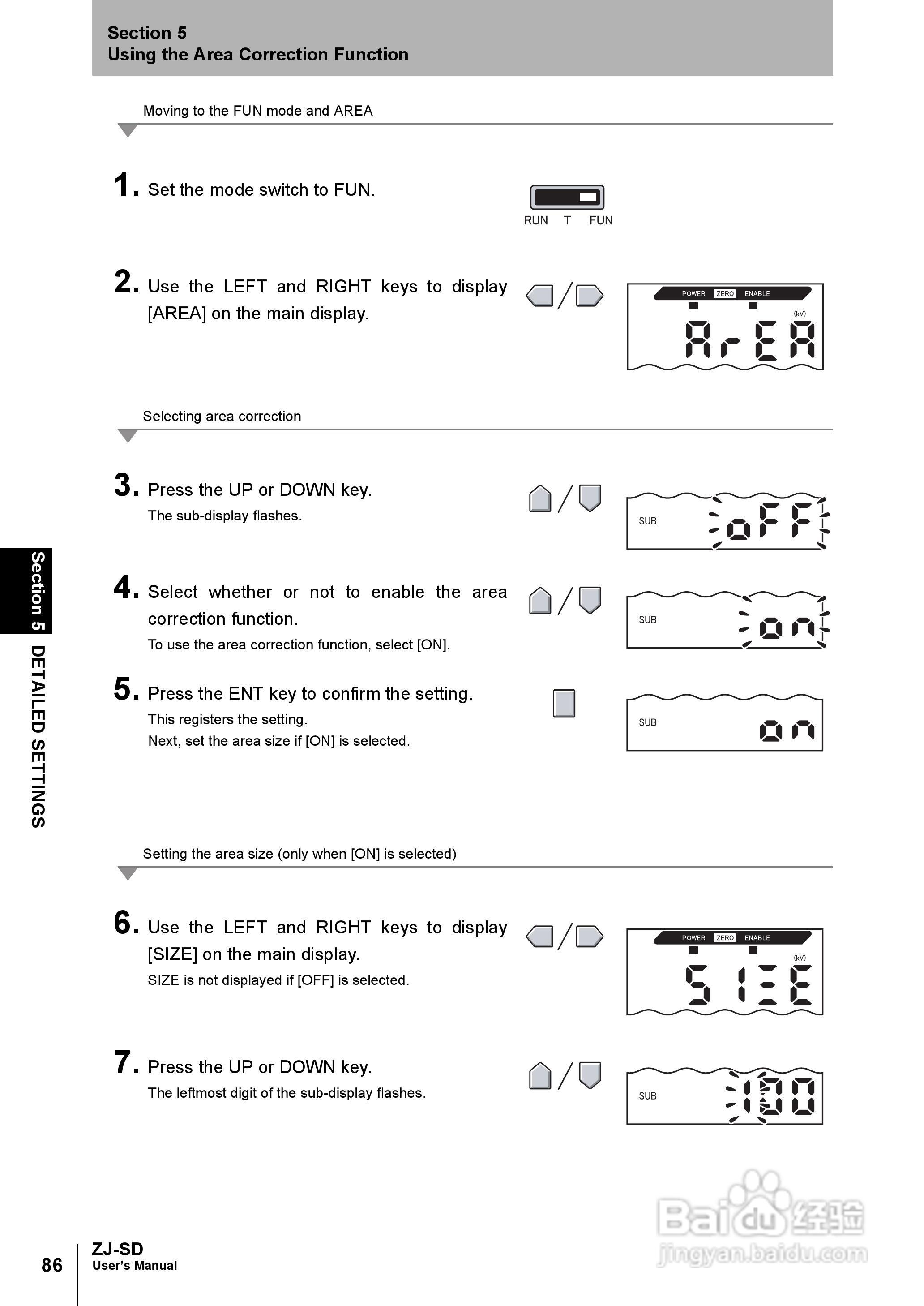 欧姆龙智能静电传感器ZJ-SD用户手册说明书:[10]