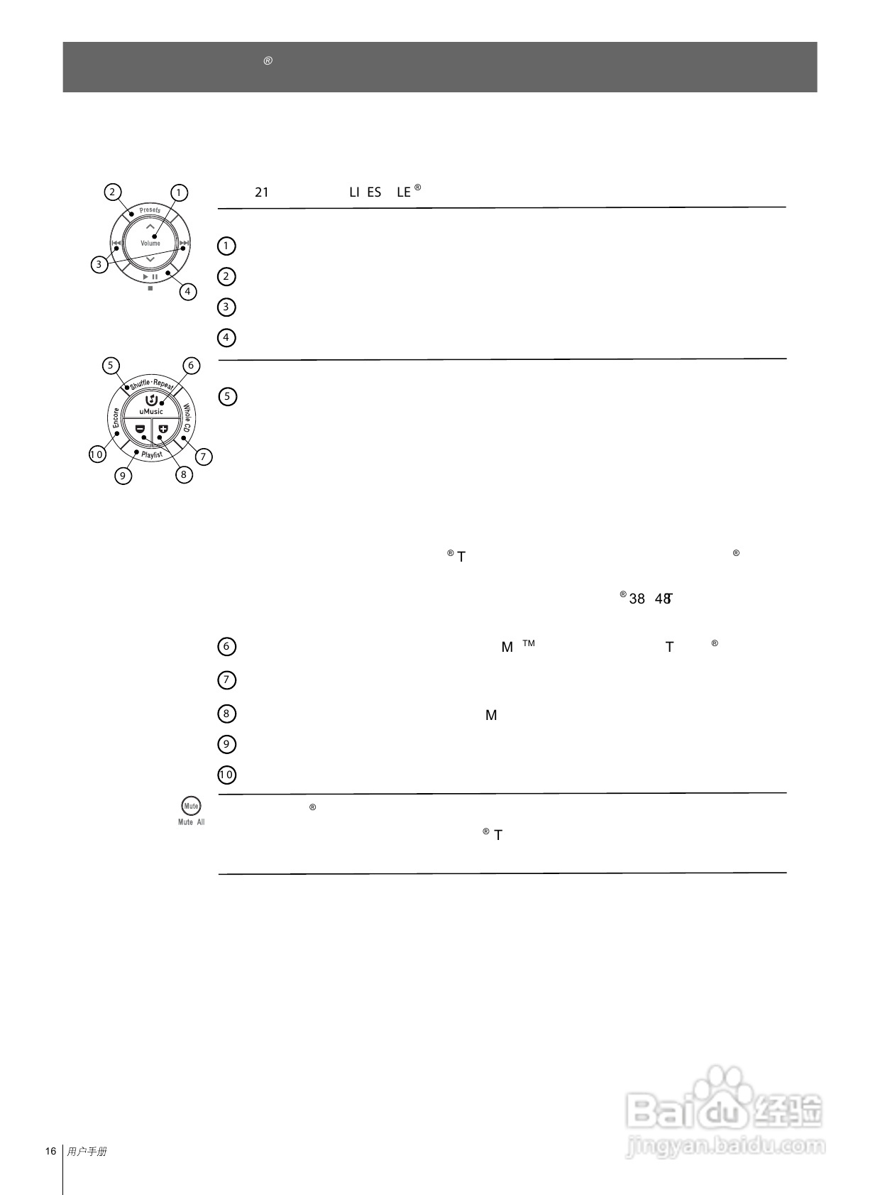 博士悠闲RoomMate型有源扬声器系统说明书:[1]