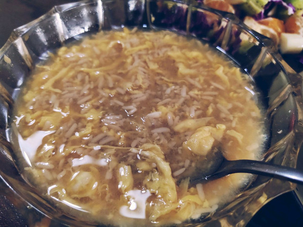 红糖醪糟蛋花汤