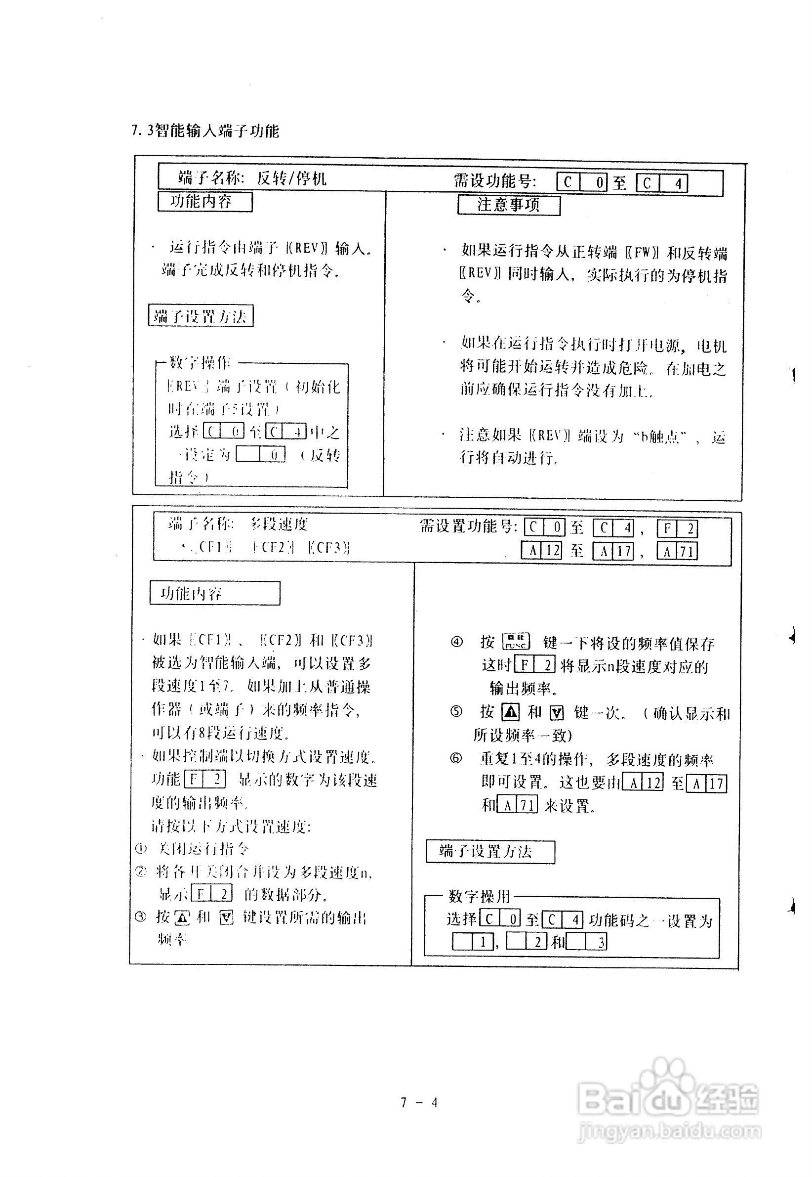 IFJ100-HA8变频器操作手册:[4]