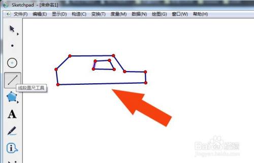 几何画板软件中如何创建自定义工具