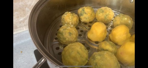 健康粗粮大东北菜团子