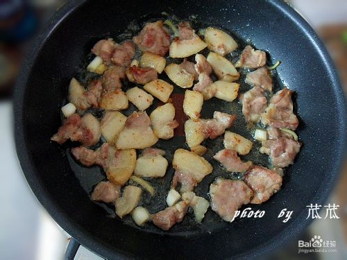 豆干炒肉片
