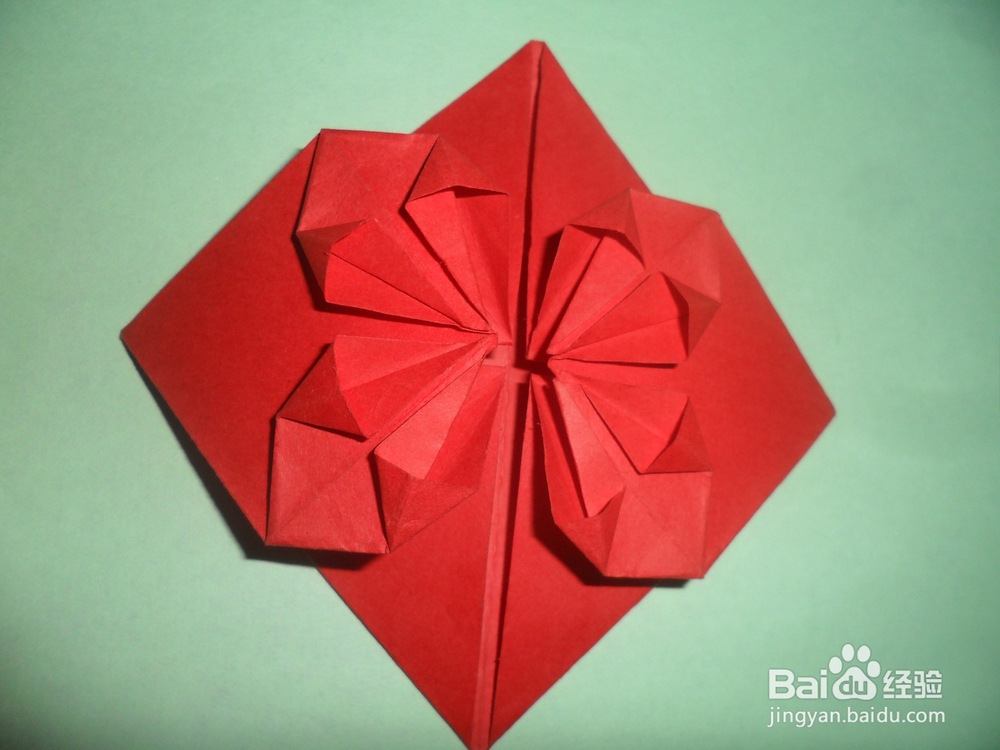 折纸——折枚心花送给你