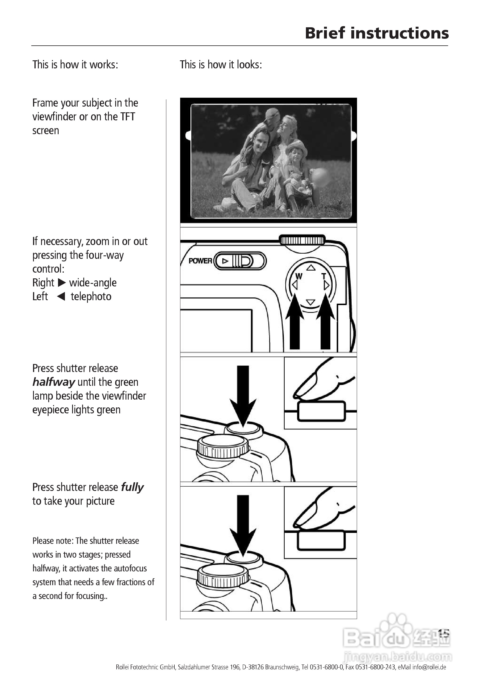 Rollei d41 com型数码相机说明书:[2]