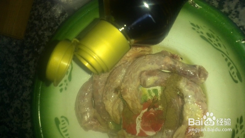 用电饼档做鸡脖