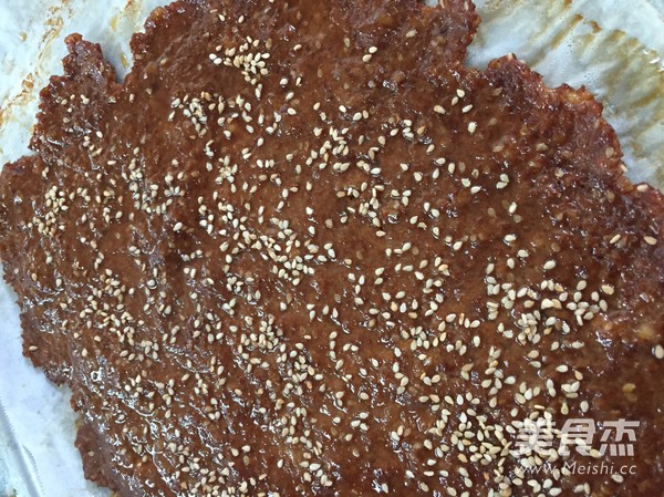 自制猪肉脯的做法