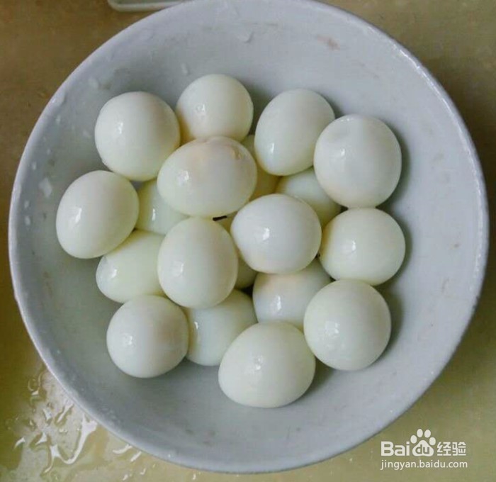 卤蛋葡萄酒的做法