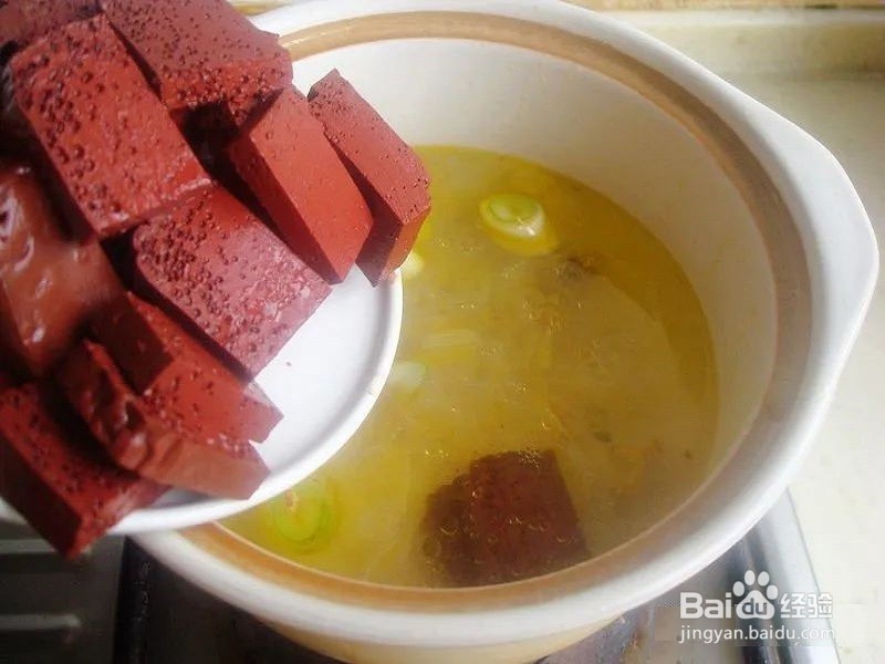 “鸭血粉丝汤”怎么做？