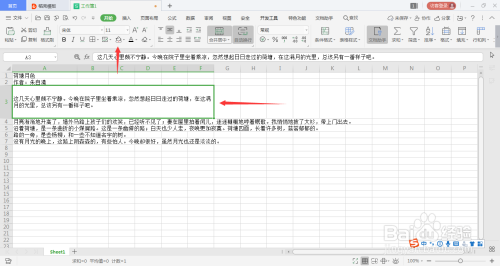 excel表格给单元格或者文字上色