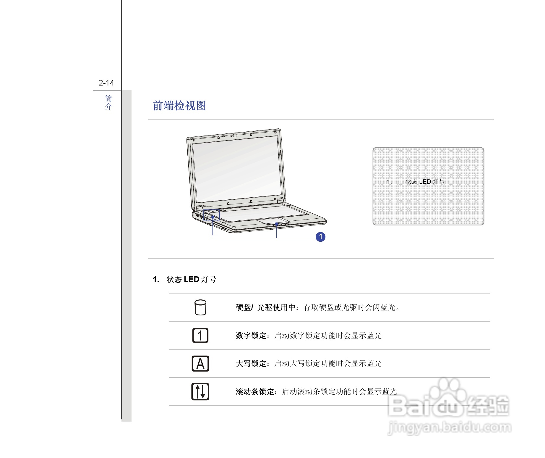 微星MSI CR420笔记本电脑使用说明书:[4]