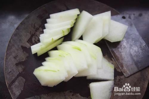 冬瓜鲜炒海米