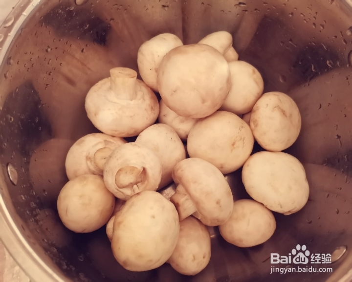 香香脆脆的蘑菇肉片