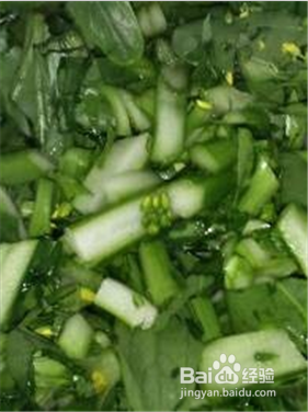 如何炒甜香的菜花