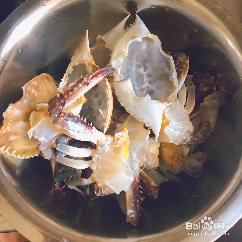 新手适合做的梭子蟹芝士年糕