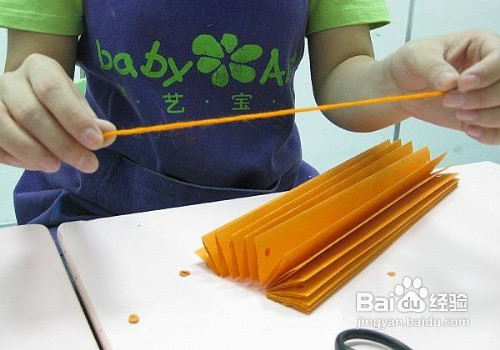 怎样用纸做南瓜灯