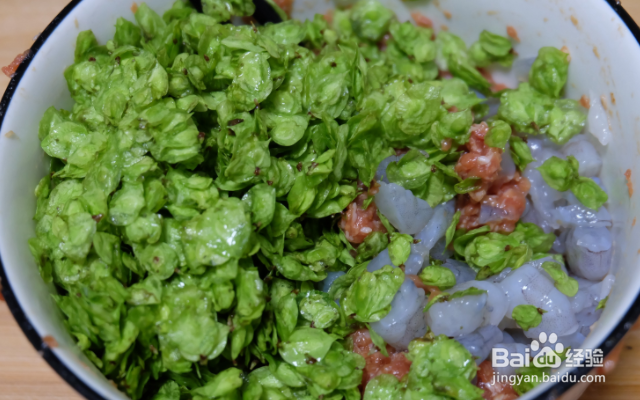 猪肉虾仁榆钱饺子怎么做