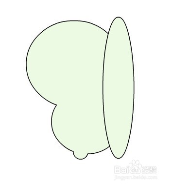 flash绘制一个蝴蝶的效果