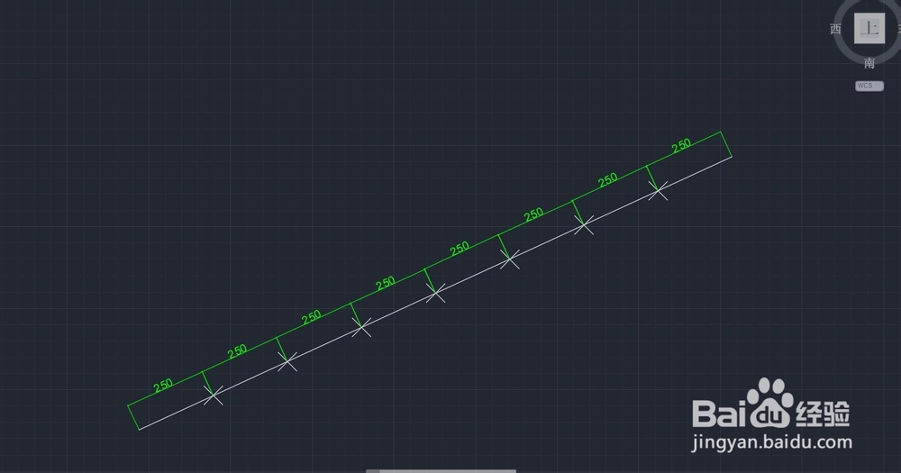 CAD中如何画等分点