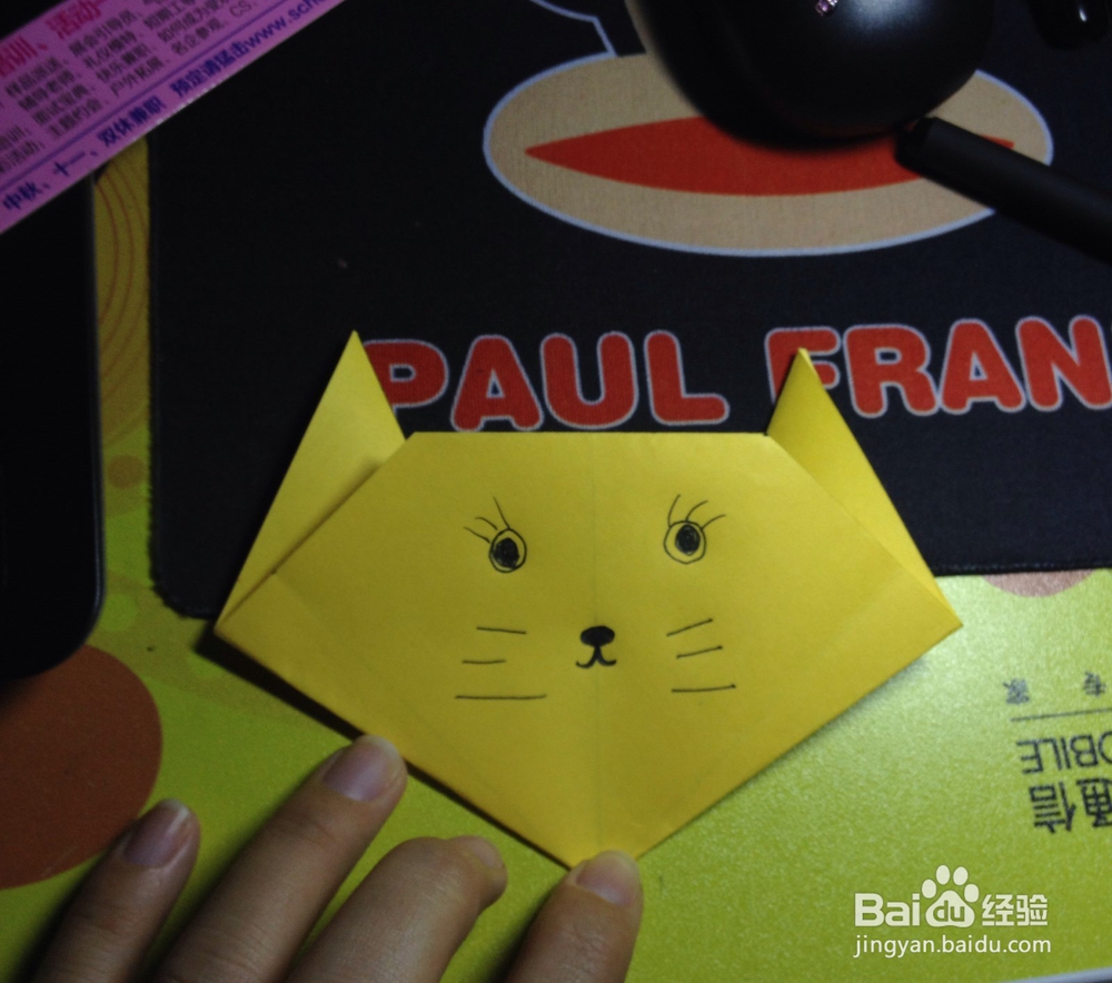 折纸———小花猫