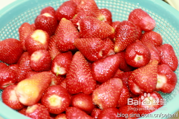 自制健康香甜的草莓酱(博首)