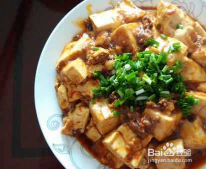 怎么做麻婆豆腐