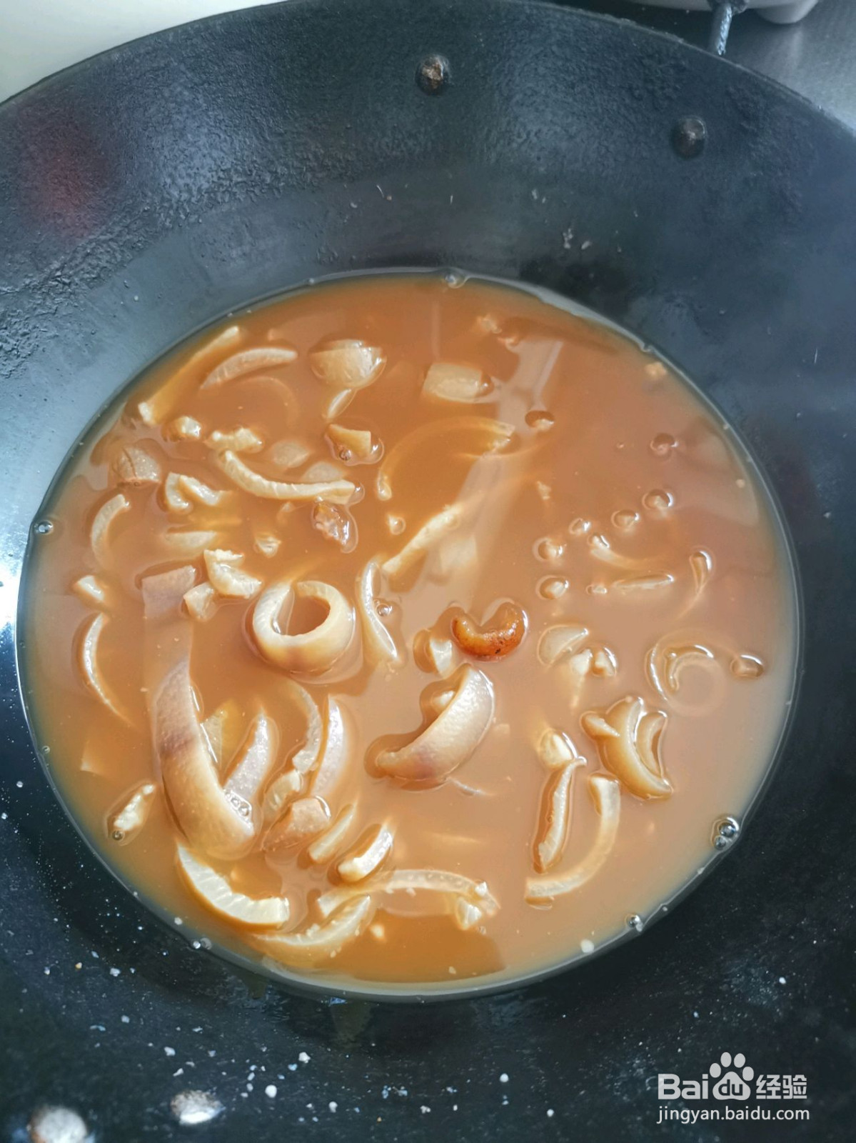肉皮冻,炼油渣的做法