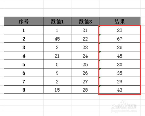 excel加法公式-百度经验