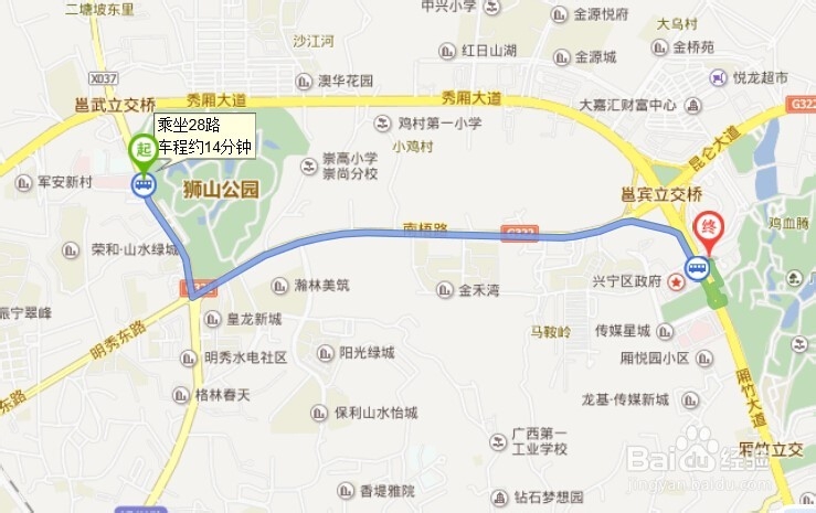 如何用百度地图寻找公共厕所