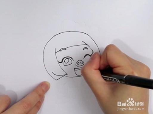 猪猪侠菲菲怎么画