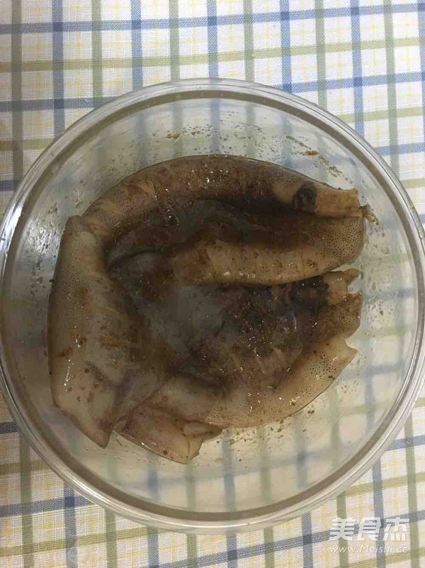 鱿鱼包饭的做法