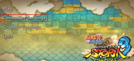 火影忍者究极风暴3（电脑）如何设置按键