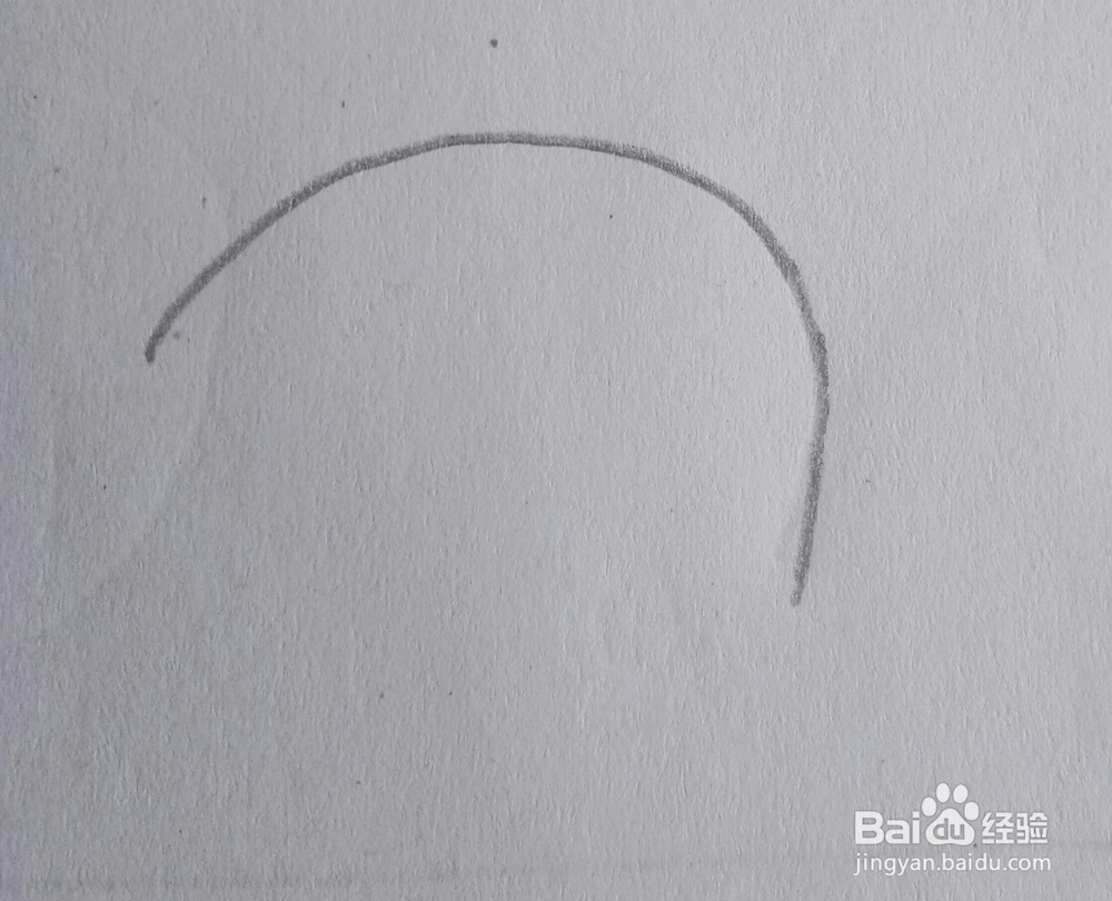 儿童简笔画伞的画法五