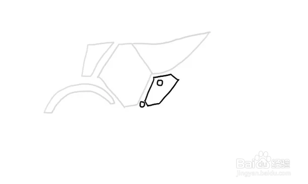 如何画山地摩托车