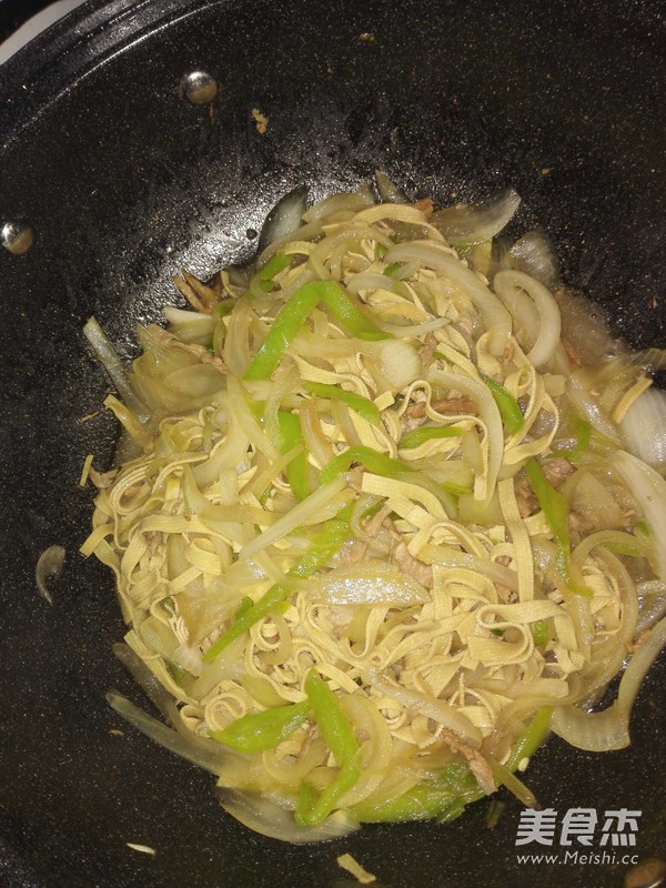 懒人做懒菜之洋葱干豆腐