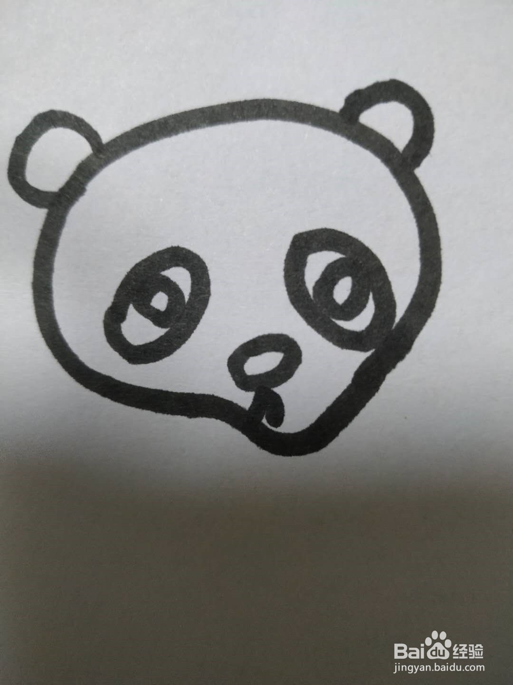 熊猫的简笔画怎么画?怎么画熊猫?