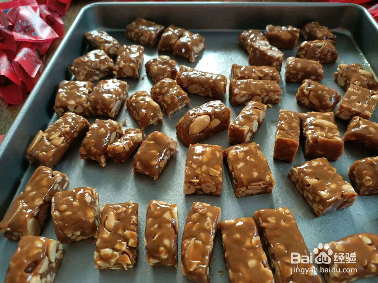 海盐花生太妃糖的做法