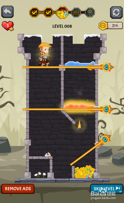 Smart Warrior的LEVEL 008怎样通过