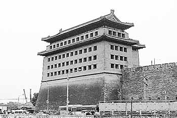 历史上北京的城门的职能