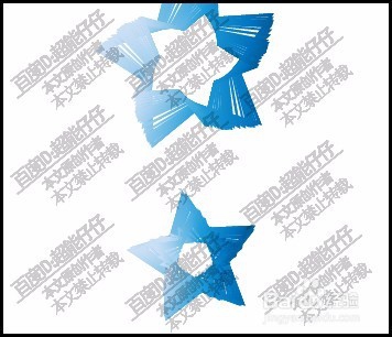 AI中用~键快速画出漂亮的五星