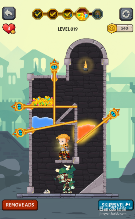 Smart Warrior的LEVEL 019如何过关