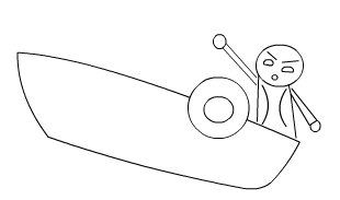 乘风破浪简笔画