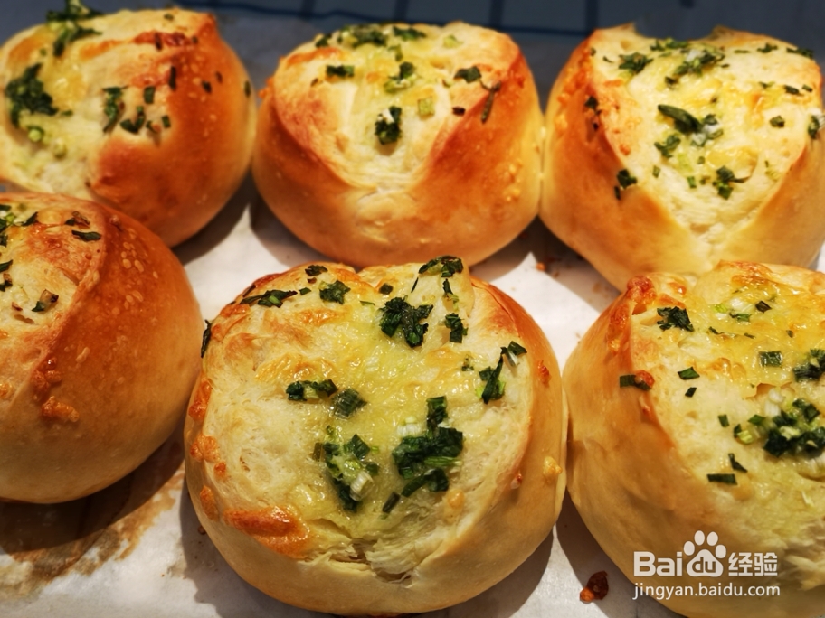 美味葱香芝士面包做法