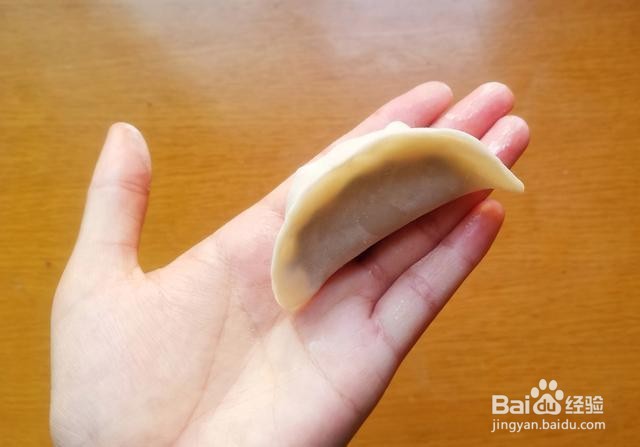 家庭自制荠菜饺子