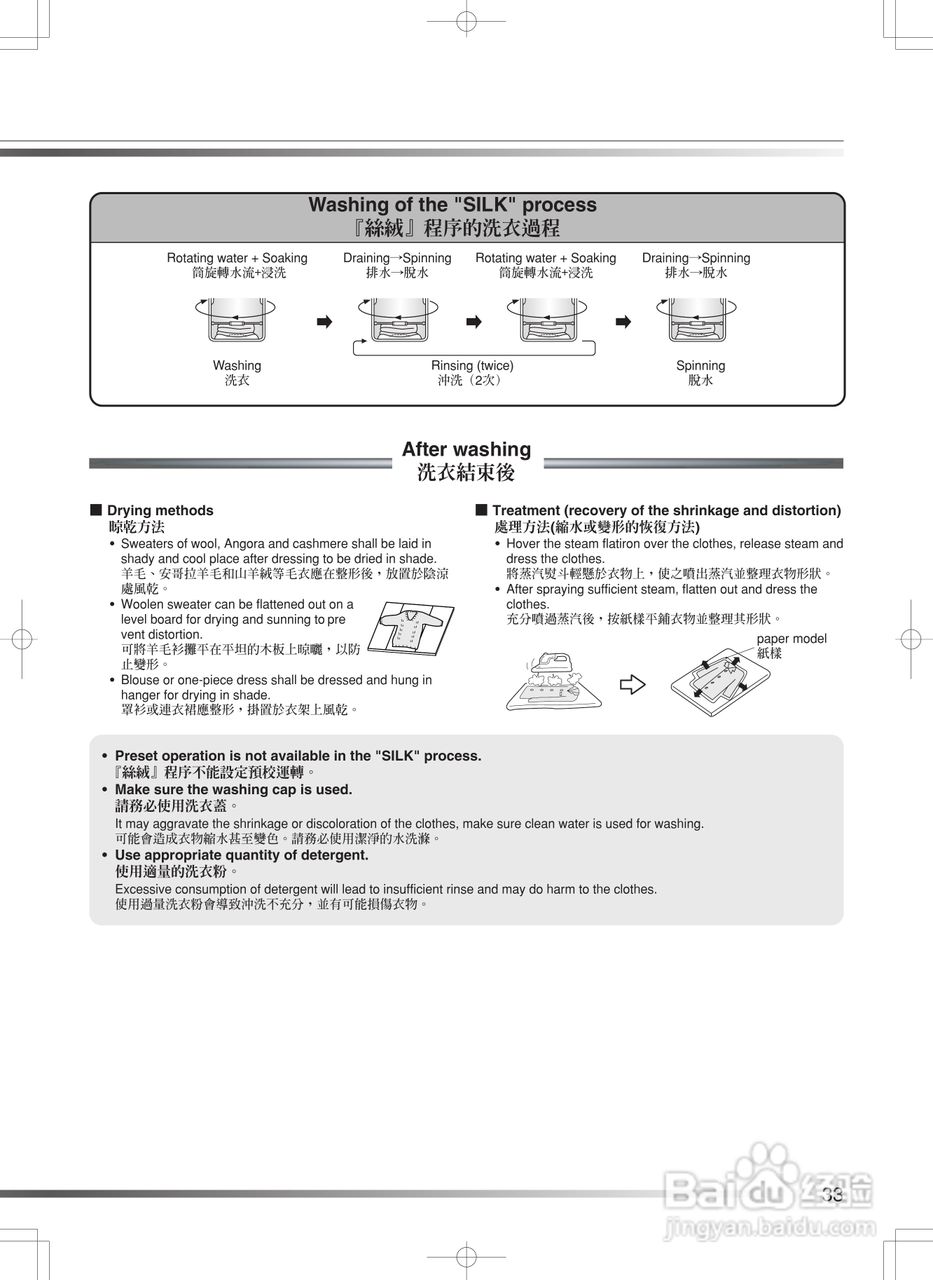 日立牌SF-S55GR型全自动洗衣机使用说明书:[4]