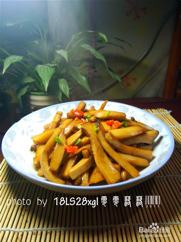 家常菜:蚝油杏鲍菇
