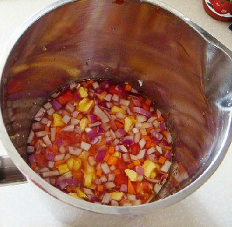 番茄奶油玉米浓汤